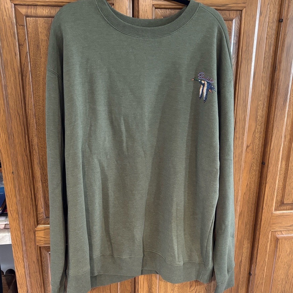 BURLEBO Olive Green Sweatshirt